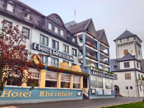 Entrance, Hotel Rheinlust in Boppard