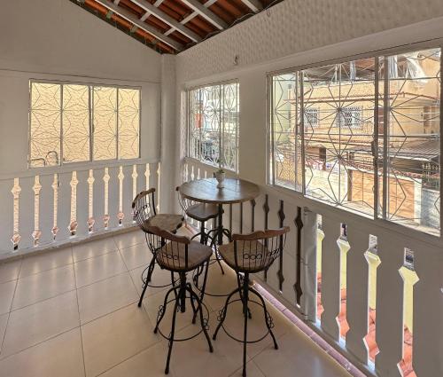 Balcony/terrace, Hostel Casinha Tropical in Tijuca