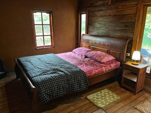 1 double bed