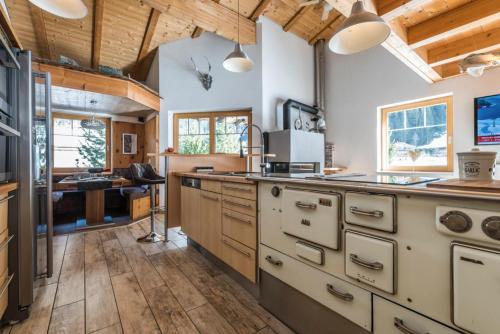 bucătărie, Zillertal Residenz in Finkenberg