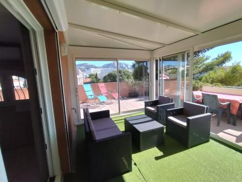Duplex T4 toit terrasse plages parc Borély 13008 MARSEILLE, Marsylia (zdjęcie 3)
