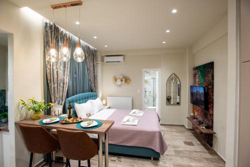 Blue Ark Romantic Studio Under Acropolis, Ateny