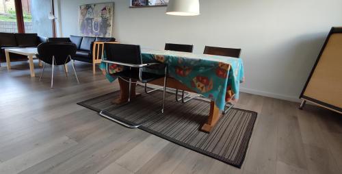 sala de TV, SleepinDenmark in Silkeborg