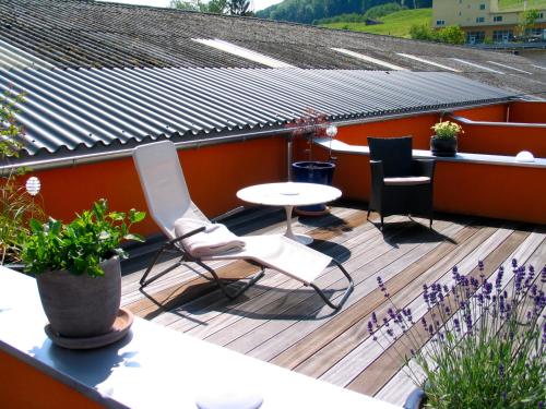 شرفة/ تراس, Artist's Loft zur Maloya in Sissach