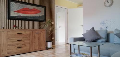 Haus Valentin ,Wohnung 1 mit Balkon in Dornum, Deutschland