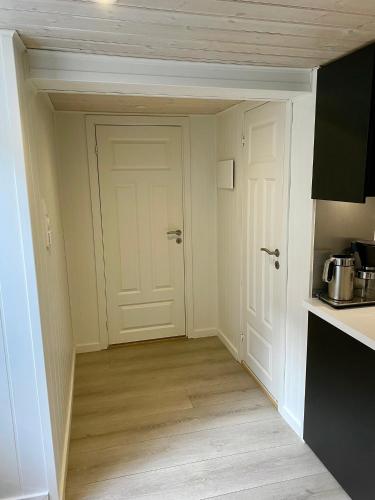 Down town apartment with outside area in villa in Kristiansand