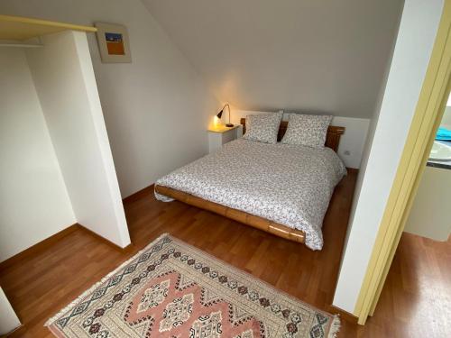 1 double bed, 1 twin bed, 1 futon bed