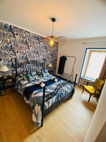 1 double bed