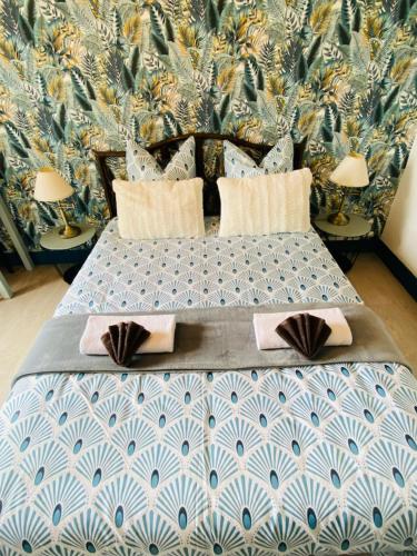 1 double bed