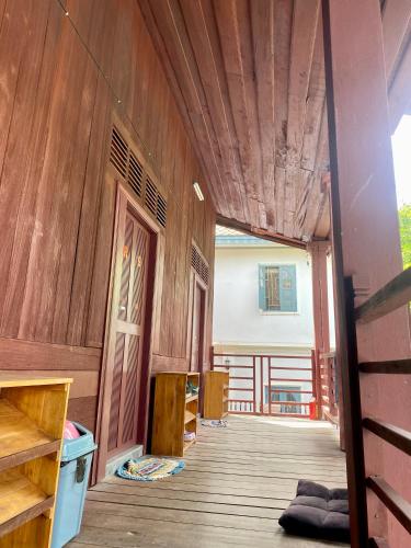 Exterior view, Sunrise Riverside Pool Hostel in Luang Prabang