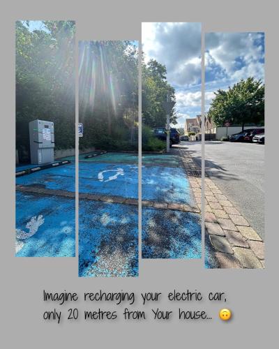 Навколишнє середовище, LE DUPLEX CHESSY - Jardin - Netflix - 2 Parkings - Mon Séjour à Disneyland (LE DUPLEX CHESSY - 15min From Disneyland - 2 Private Parkings - Garden - KingSize & QueenSize Bed - ) in Шессі