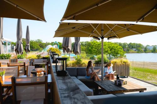 Étterem, Glamping de Schatberg in Sevenum