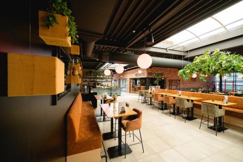 Étterem, Glamping de Schatberg in Sevenum