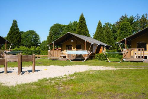 A szálláshely kívülről, Glamping de Schatberg in Sevenum