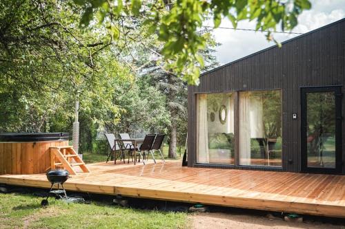 Paluküla Saunad tiny house Kuuse - sauna, hot tub - Location, gîte - Paluküla
