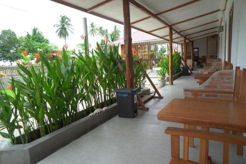 Balkon/teras, Suzi Beach House Mentawai in Pulau Mentawai
