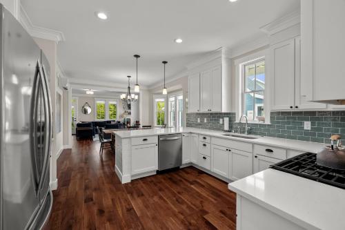 廚房, WoodSea Owl by Seabrook Hospitality in 莫及 (WA)