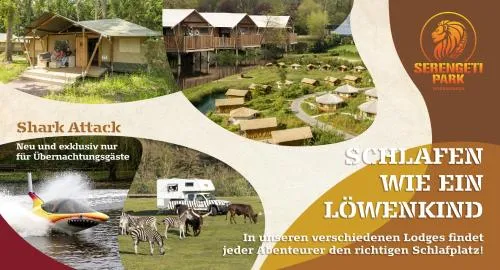 Serengeti Park Resort in Hodenhagen, Deutschland