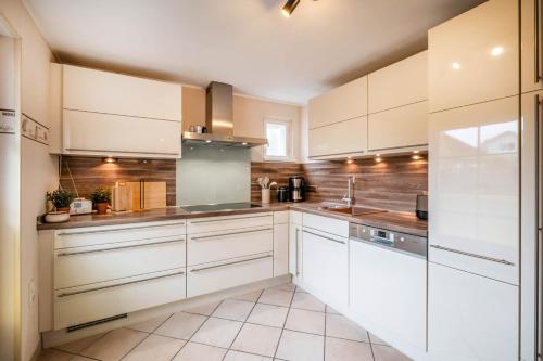 مطبخ, Ferienhaus Abbie in بوسوم