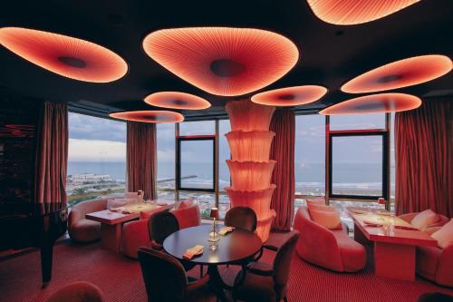 Restaurant, Hotel Costa Galana in Playa Grande