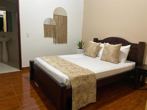 1 double bed