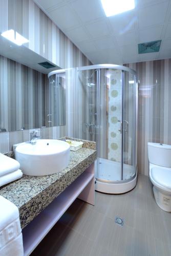 Bathroom, Zolo Hotel in Ulaanbaatar