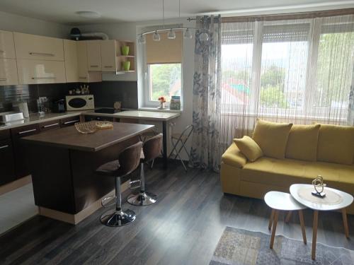 bucătărie, Kis-Hunyad Apartman in Centru oraș Miskolc