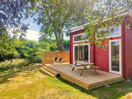 Viesnīcas āriene, Tiny houses Liv & Lea in Fallo