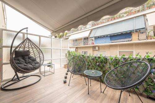 Newly Renovated Loft 1 min walk from metro by Cloudkeys, Athens