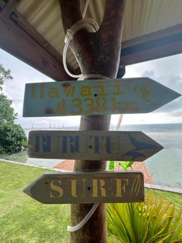 Cơ sở vật chất, Bungalow chez Josi, bord de mer privé (Bungalow chez Josi, bord de mer prive) in Raiatea