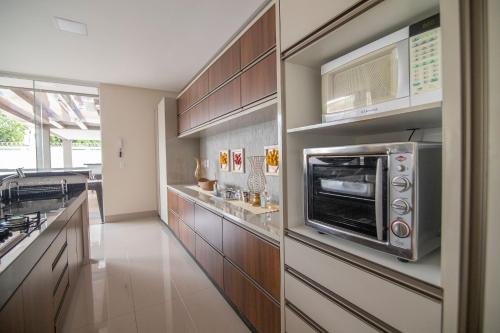 Kitchen, Sobrado Luxuoso c/ 3 Suites e Piscina Quente in Vila Sao Jose