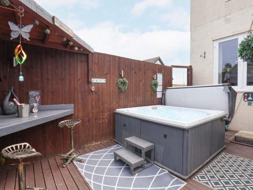 A szálláshely kívülről, Castle View in Burniston