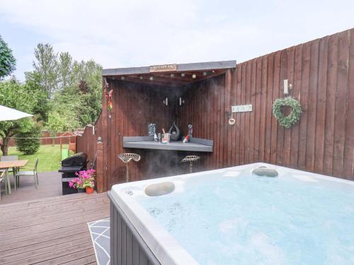 A szálláshely kívülről, Castle View in Burniston