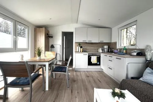 Ostseecamp Ferienhaus "HamMeer", umzäuntes Grundstück in Scharbeutz, Deutschland