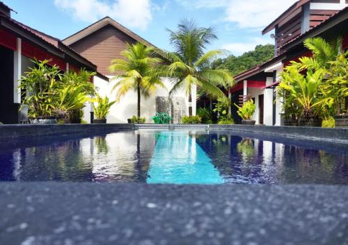 Swimming pool, Langkawi Anjung Villa in Mukim Kedawang