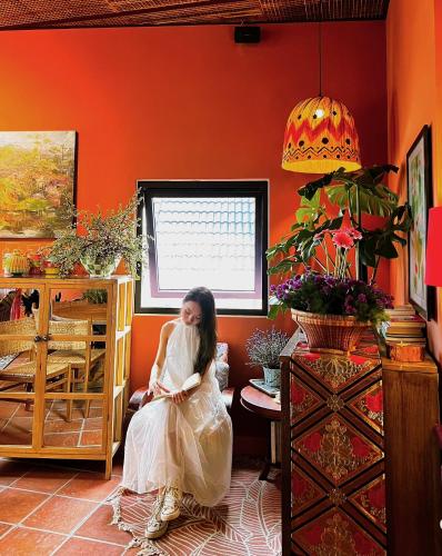 Âm Ấm Đà Lạt Boutique Hotel & Cozy Bistro - 레스토랑