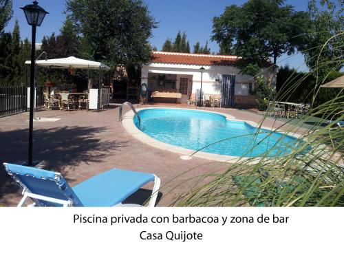 Casa rural con piscina y pista de padel - Casa de Pacas