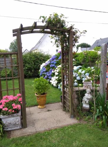 les hortensias in Loc-Brevalaire (Bretagne)
