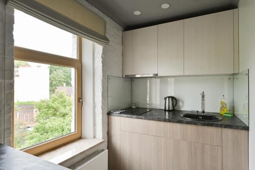 Loft design studio apartment & FREE parking, Riga (fotografie 8)
