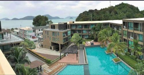 Swimming pool, The Pixels Cape Panwa Condo near Mai Thon Island