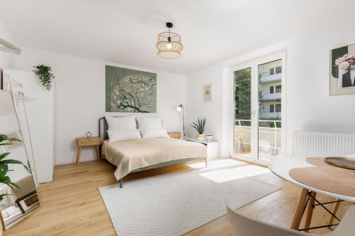 . Design-Apartment in Linz mit Netflix & Balkon