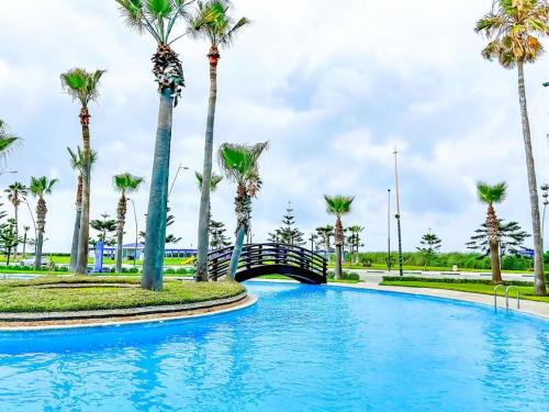 Premium Appartement vue panoramique mer et piscine, Casablanca (fotografie 9)