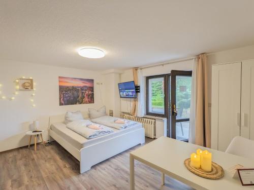 Urlaubsmagie - Ferienwohnung Blütenmeer - direkt am Wanderweg - B2, Sebnitz (foto 6)