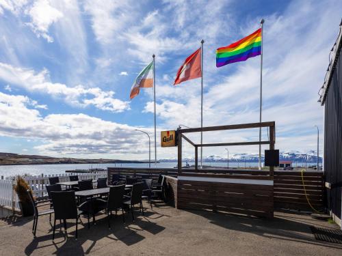 景觀, 胡薩維克酒店 (Hótel Húsavík) in 胡薩維克