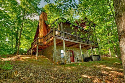 Aska Sunrise in the Heart of Aska Adventure Area in Blue Ridge, USA