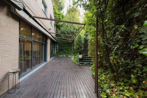 ระเบียง/ชานเรือน, Hotel Ciudad de Valladolid in บายาโดลิด