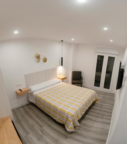 1 double bed