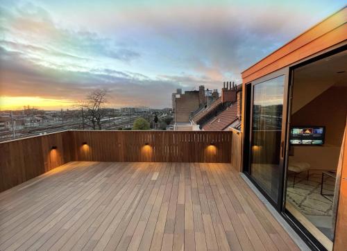 Penthouse with Airconditioning and Big Terrace, Close to Gent Sint-Pieters Station and City Centre, Gent (fotografie 9)