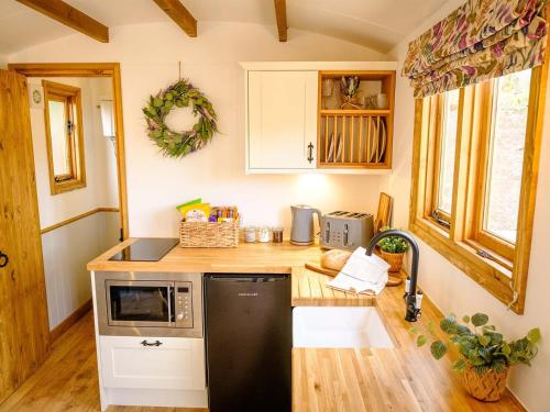 Lintmill Lodges - Bluebell Shepherds Hut in Sorn