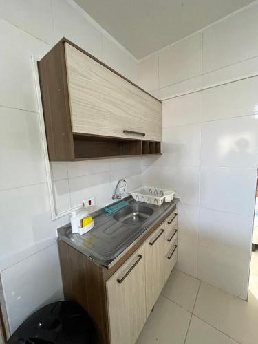 ห้องครัว, Apartamento próximo Autódromo Interlagos (Apartamento proximo Autodromo Interlagos) in แคมโปแกรนด์